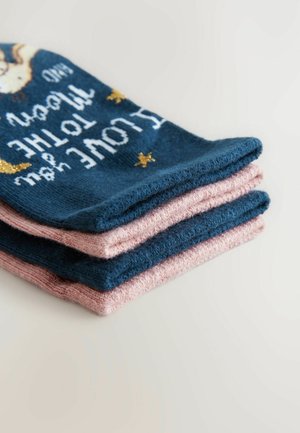 Next 2 PACK - Zeķes - pink blue