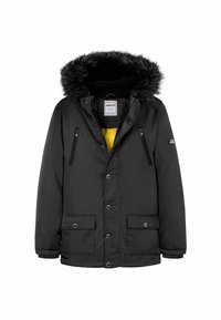 MINOTI PARKA WITH FUR TRIM HOOD - Parka - dark grey