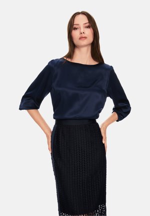Blouse - navy