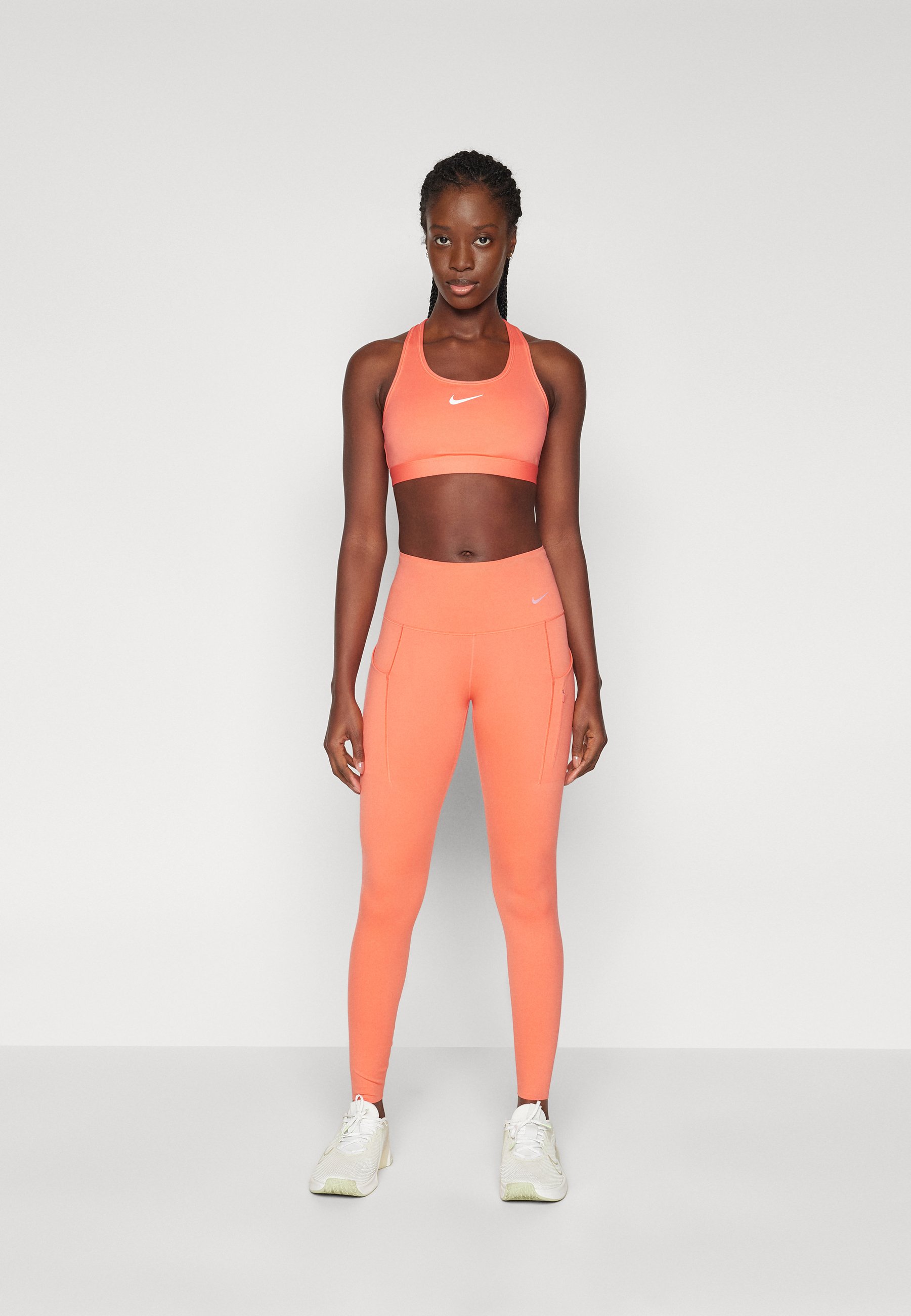nike orange bra