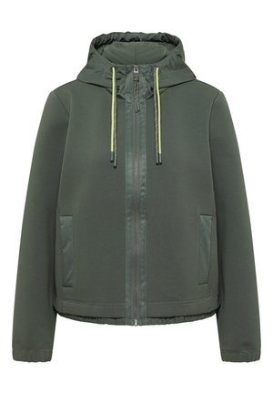 Cecil, JACKE MIT KAPUZE UND STRUKTURMIX - Veste légère - dried olive green