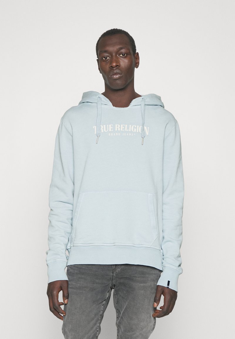 True Religion PRINT DIRECT HOODY Sweater baby blue/lichtblauw