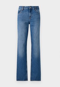 ONLBREE LOW  - Džíny Straight Fit - medium blue denim