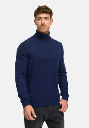 MARGOUS ROLL NECK - Striktrøje - sky captain