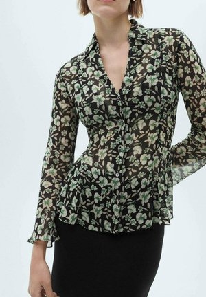 Mango Bluza z gumbi - black