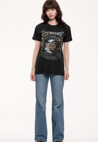 Paradiso Clothing FLEETWOOD  SISTERS OF THE MOON - Print T-shirt - black