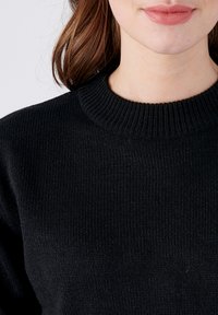 Damart COL ROND - Maglione - noir