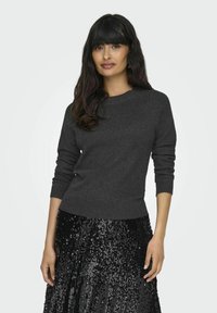 ONLY ONLRICA LIFE NOOS - Maglione - dark grey melange