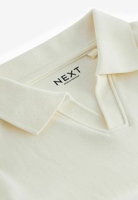 Next REVERE COLLAR SHORT SLEEVE  - Pólóing - ecru white