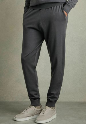 REGULAR FIT-BILLINGS JOGGERS - Tepláky - blackened blue