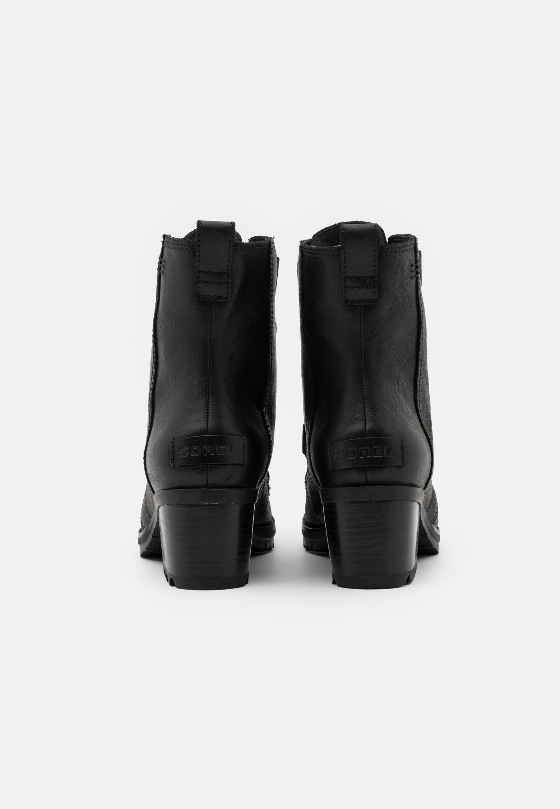 sorel cate lace up boot black