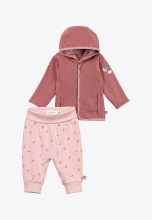 Sterntaler, SET JACKE UND HOSE UNISEX - Trousers - perlrosa