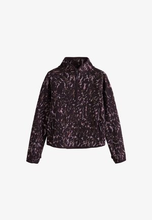 Next, Fliisdžemper - burgundy animal