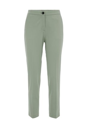WE Fashion SLIM FIT - Nohavice - light green