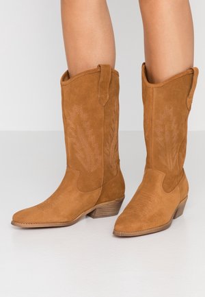 Cowboy-/Bikerboot - brown