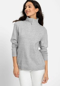 Olsen - TROYER - Jumper - grau Thumbnail Image 1