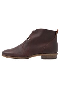 HUB Kotníková obuv - dark brown