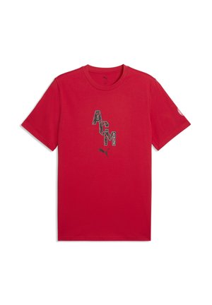 AC MILAN FTBLCULTURE TEE - T-shirt imprimé - for all time red/black