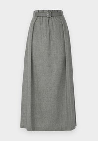 GONNA - Maxi szoknya - light grey melange