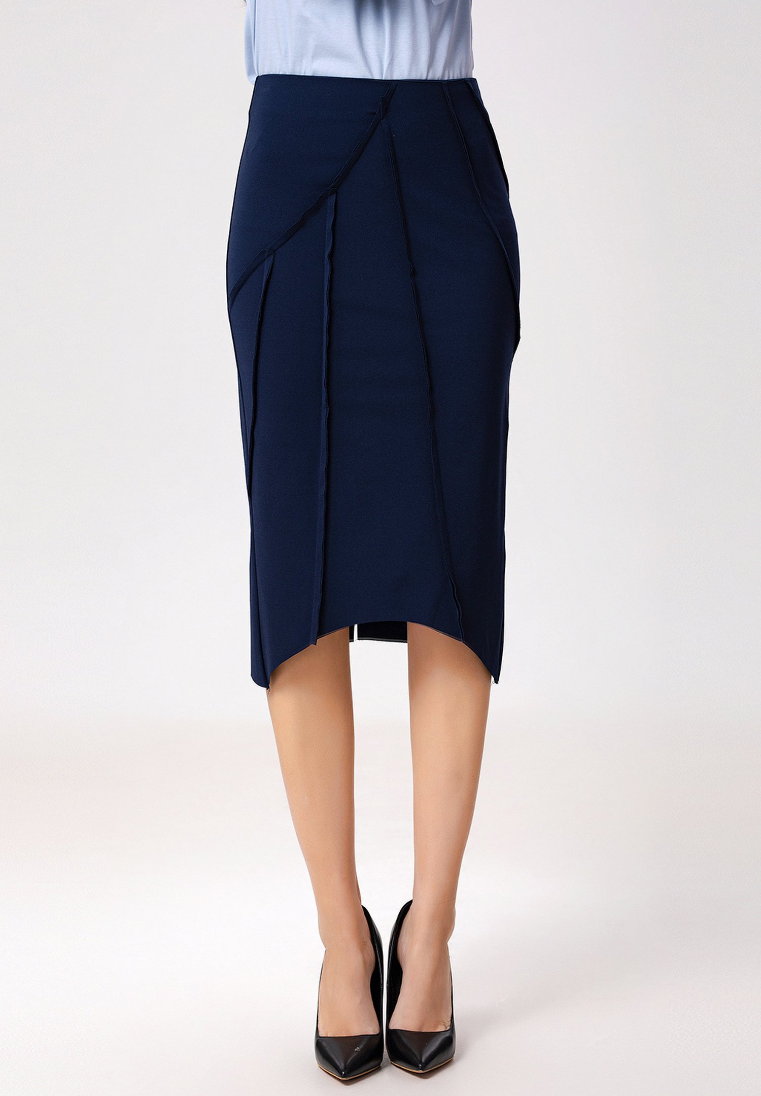 Jupe Marks & Spencer en Bleu Chiné | ABOUT YOU