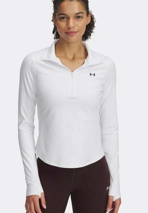 Under Armour MOTION 1/2 ZIP EMEA - T-shirt à manches longues - white white