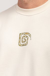 Kaotiko CREW FRONTIER UNISEX - Sudadera - ivory