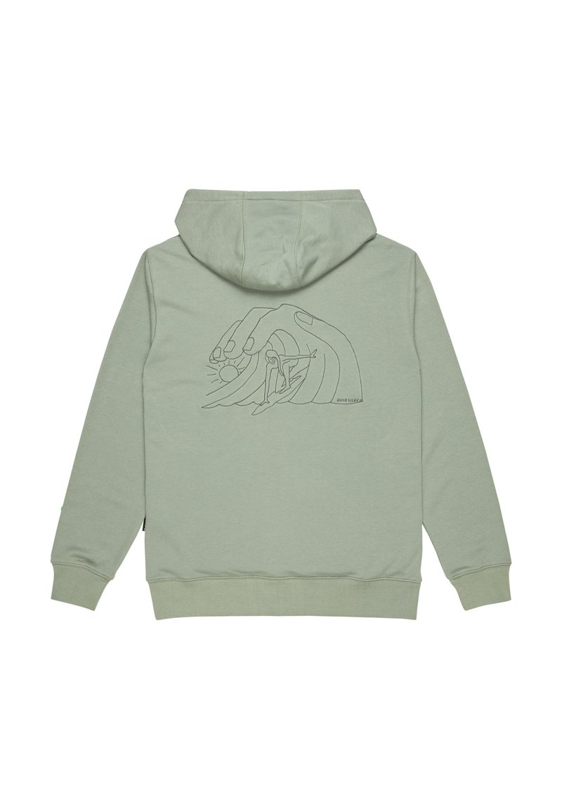 Quiksilver Sudadera green/verde