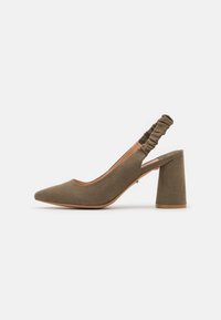 Não selecionado, olive