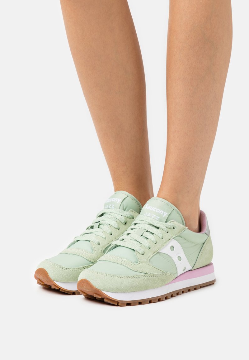 Saucony JAZZ ORIGINAL - Sapatilhas - green/white