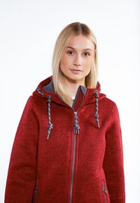Schmuddelwedda FRAULLY - Jas - Dark Red Melange