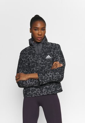 FAST 1/2 ZIP - Veste de running - grey four/black