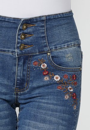 Koroshi Jeans Slim Fit - azul med   medium blue