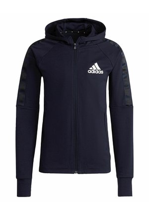 adidas Performance ADIDAS PERFORMANCE HERREN SWEATJACKE MIT KAPUZE "AEROREADY DESIG - Sweat zippé - marine