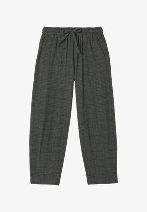 FatFace, PETITE FIT - TAPERED CHECK TROUSERS - Trousers - grey