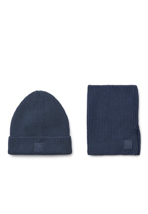 LINA GIFT SET UNISEX - Fular burlan - classic navy