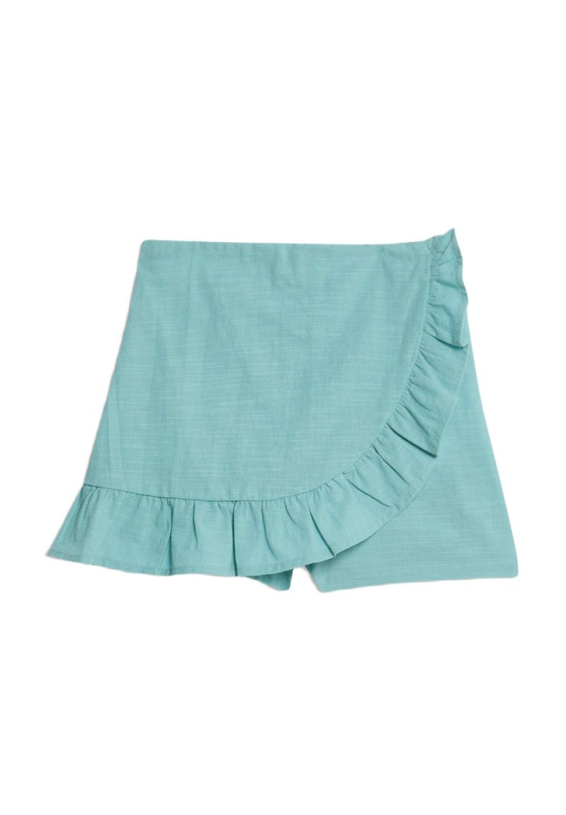 Mini Jupe Femme Marks And Spencer - Viscose Bleue - Taille 20