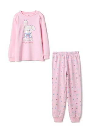 REGULAR FIT WITH PRINT SET - Pyjama - light pink