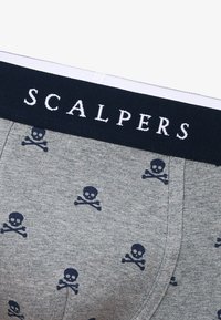 Scalpers SKULL - Boxer brief - grey melange