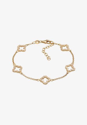 Elli SPARKLING CLOVER - Armband - gold-coloured