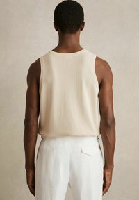 Reiss REGULAR FIT - WATSON TEXTURED  - Top - off white