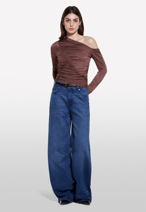 Sisley, STYLE 72 WIDE FIT  - Relaxed fit jeans - blue