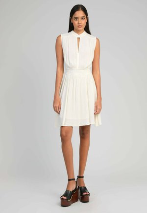 AN'GE ROBE COURTE ORLEANE ECRU - Robe de jour - ecru