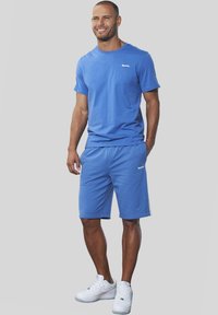 Bench T-Shirt basic - blau