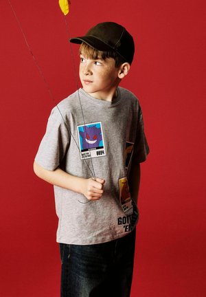 Name it, T-SHIRT POKÉMON - T-shirt imprimé - grey melange
