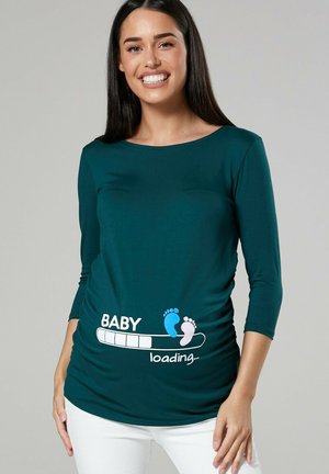 SLOGAN - Long sleeved top - dark green