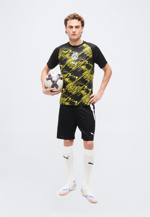 PUMA BORUSSIA DORTMUND WARM UP - Club wear - black/faster yellow — photo 2