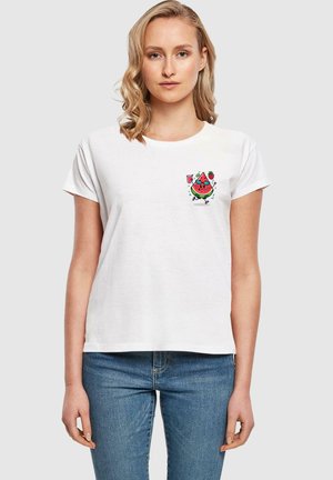 WATERMELON VIBE - Print T-shirt - white