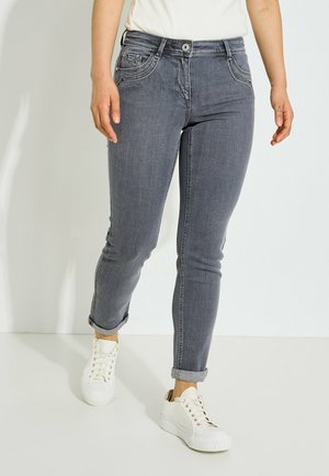 Grain de Malice, JEAN SLIM RACCOURCI TOKYO R01 - Vaqueros slim fit - grey