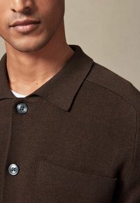 Next BUTTON THROUGH - REGULAR FIT - Kardigan - brown
