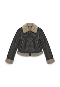 Calliope Giacca in similpelle - marrone scuro